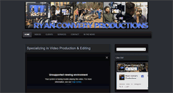 Desktop Screenshot of converyproductions.com